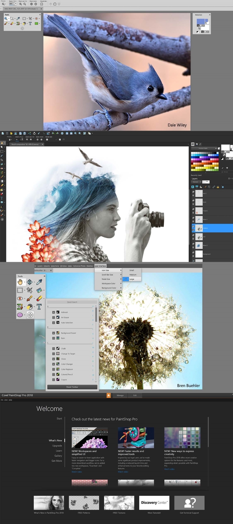 Corel PaintShop Pro 2018 mit zahlreichen neuen Features
