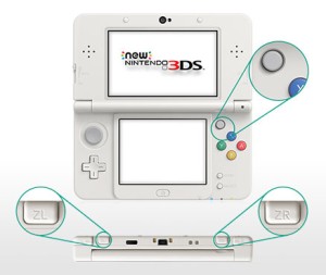 Nintendo New 3DS XL mit verbessertes Steuerung