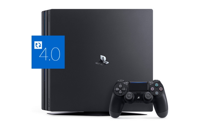Sony PlayStation 4 Pro mit aktuellster Firmware