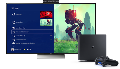 Sony PlayStation 4 Slim mit Top-Vernetzung