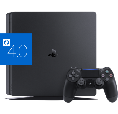 Sony PlayStation 4 Slim mit aktuellster Firmware