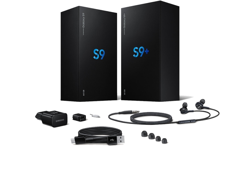 Samsung Galaxy S9 Series Lieferumfang bei copmputeruniverse