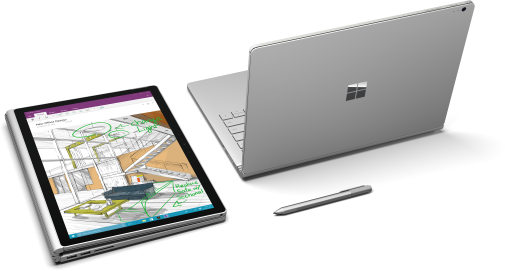<strong>Microsoft Surface Book</strong> - ideal für Office